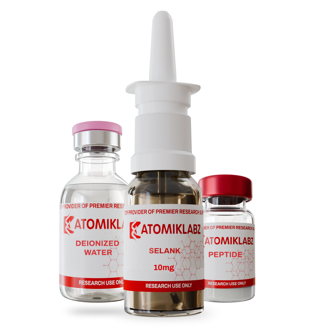 Selank 10mg (Current batch tested at 12mg) with Air Dispersal Kit
