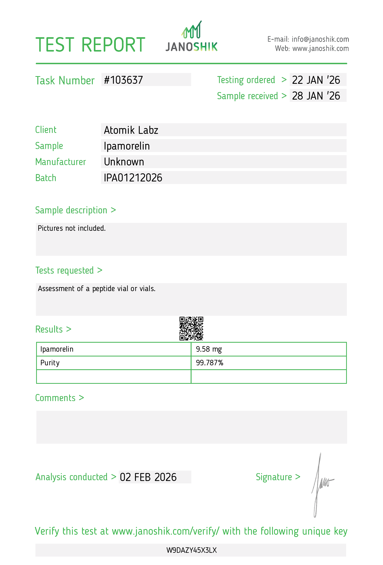 Ipamorelin – 10mg